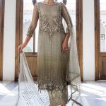 Shimming Ginger Chiffon | P-282 | KHUDABAKSH