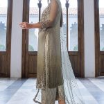 Shimming Ginger Chiffon | P-282 | KHUDABAKSH