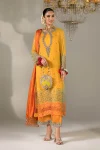 Red Chiffon Chunnari | P-285 | Khudabaksh