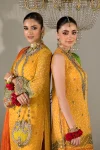 Red Chiffon Chunnari | P-285 | Khudabaksh