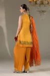Red Chiffon Chunnari | P-285 | Khudabaksh