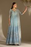 Net hand embroidered | P-291 | Khudabaksh