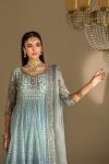 Net hand embroidered | P-291 | Khudabaksh