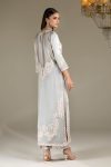 Shadow Grey Gloss silk | P-293 | Khudabaksh