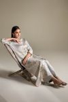 Shadow Grey Gloss silk | P-293 | Khudabaksh