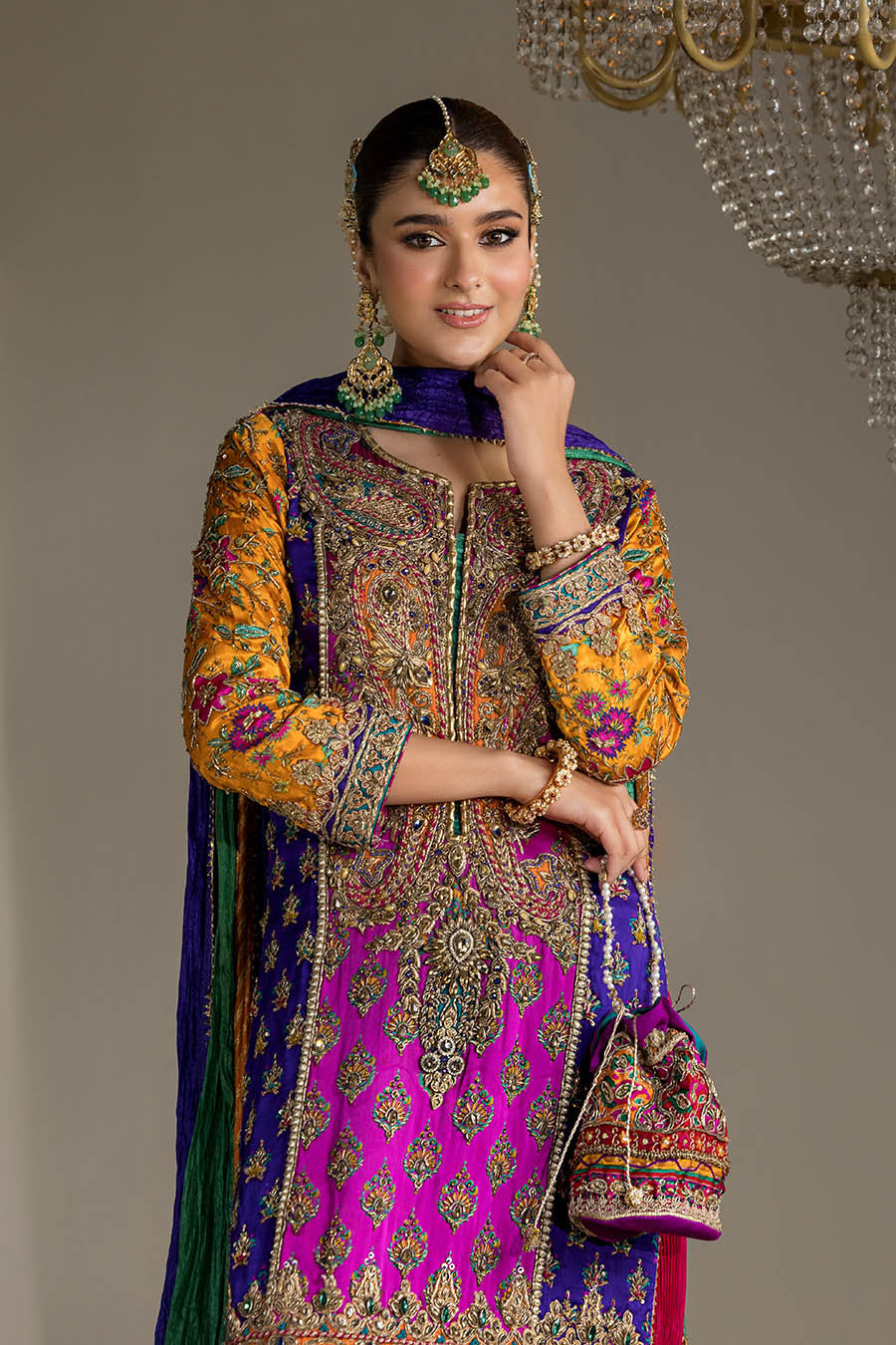 Multi Color Resham Silk | E-309 | Khudabaksh