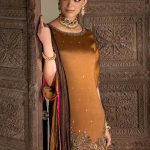 Mustard - Red Gloss silk | P-295 | Khudabaksh