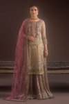 Brown Mesuri 3D Work | P-297 | Khudabaksh