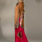 Mustard - Red Gloss silk | P-295 | Khudabaksh