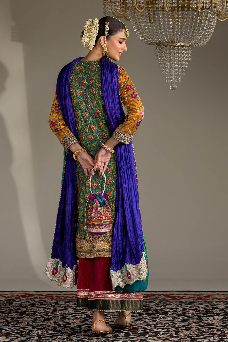 Multi Color Resham Silk | E-309 | Khudabaksh