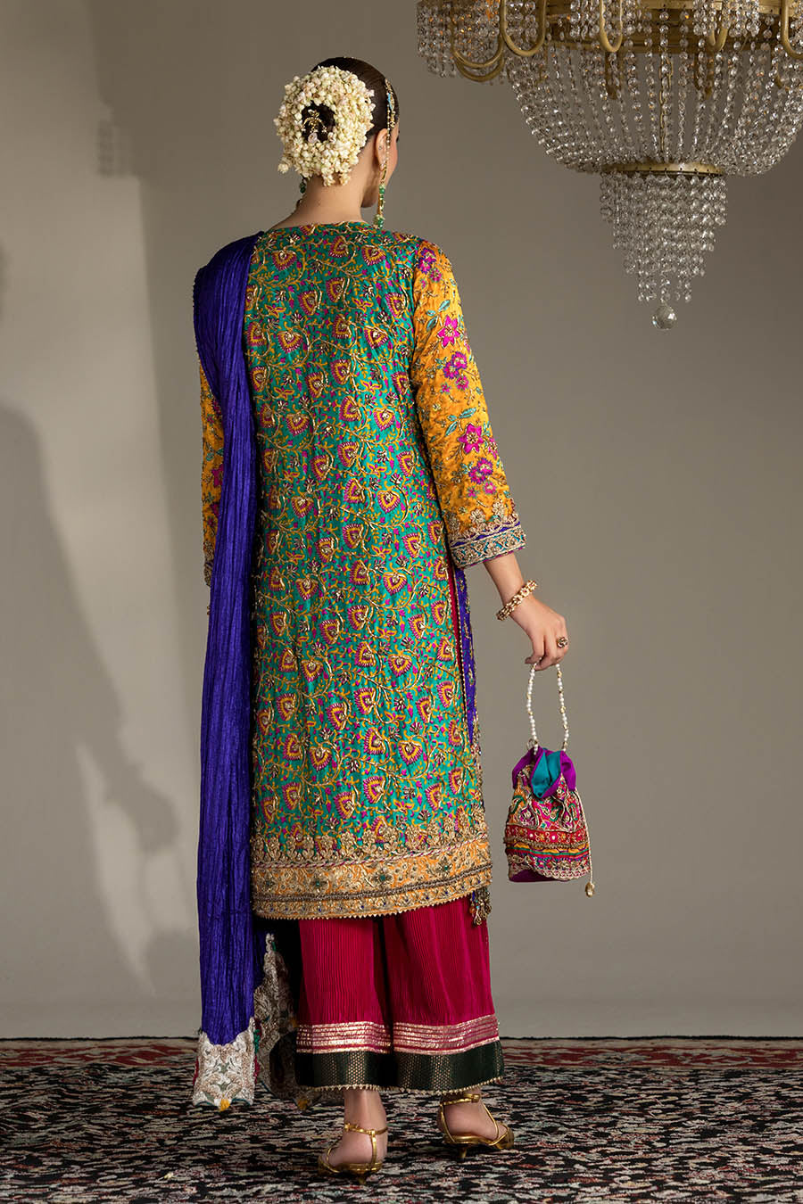 Multi Color Resham Silk | E-309 | Khudabaksh