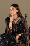Black Crinkle Chiffon | P-296 | Khudabaksh