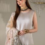 Silver Grey Gloss Silk | P-299 | Khudabaksh