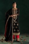 Black Krinkle Chiffon | P-301 | Khudabaksh