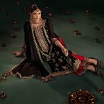 Black Krinkle Chiffon | P-301 | Khudabaksh