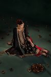 Black Krinkle Chiffon | P-301 | Khudabaksh