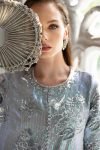 Embroidered Chiffon | SF-EF26-06-Sky Blue | Maria B