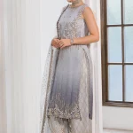 Shimming Ginger Chiffon | P-282 | KHUDABAKSH