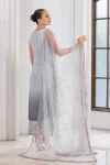 Shimming Ginger Chiffon | P-282 | KHUDABAKSH