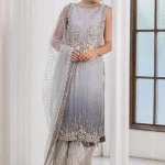 Shimming Ginger Chiffon | P-282 | KHUDABAKSH