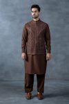 3 Piece Markhor (Polo) Wool Suit | 3PW25-06 | Maria B