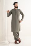 Kameez Shalwar Blended | 2PSS26-06-Mate Sage | Maria B