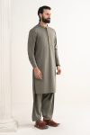 Kameez Shalwar Blended | 2PSS26-06-Mate Sage | Maria B
