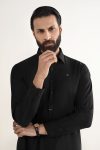 Kameez Shalwar Blended | 2PSS26-08-Night Black | Maria B