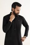 Kameez Shalwar Blended | 2PSS26-08-Night Black | Maria B