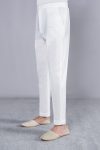Men's Cotton Trouser | TRW25-18-White | Maria B