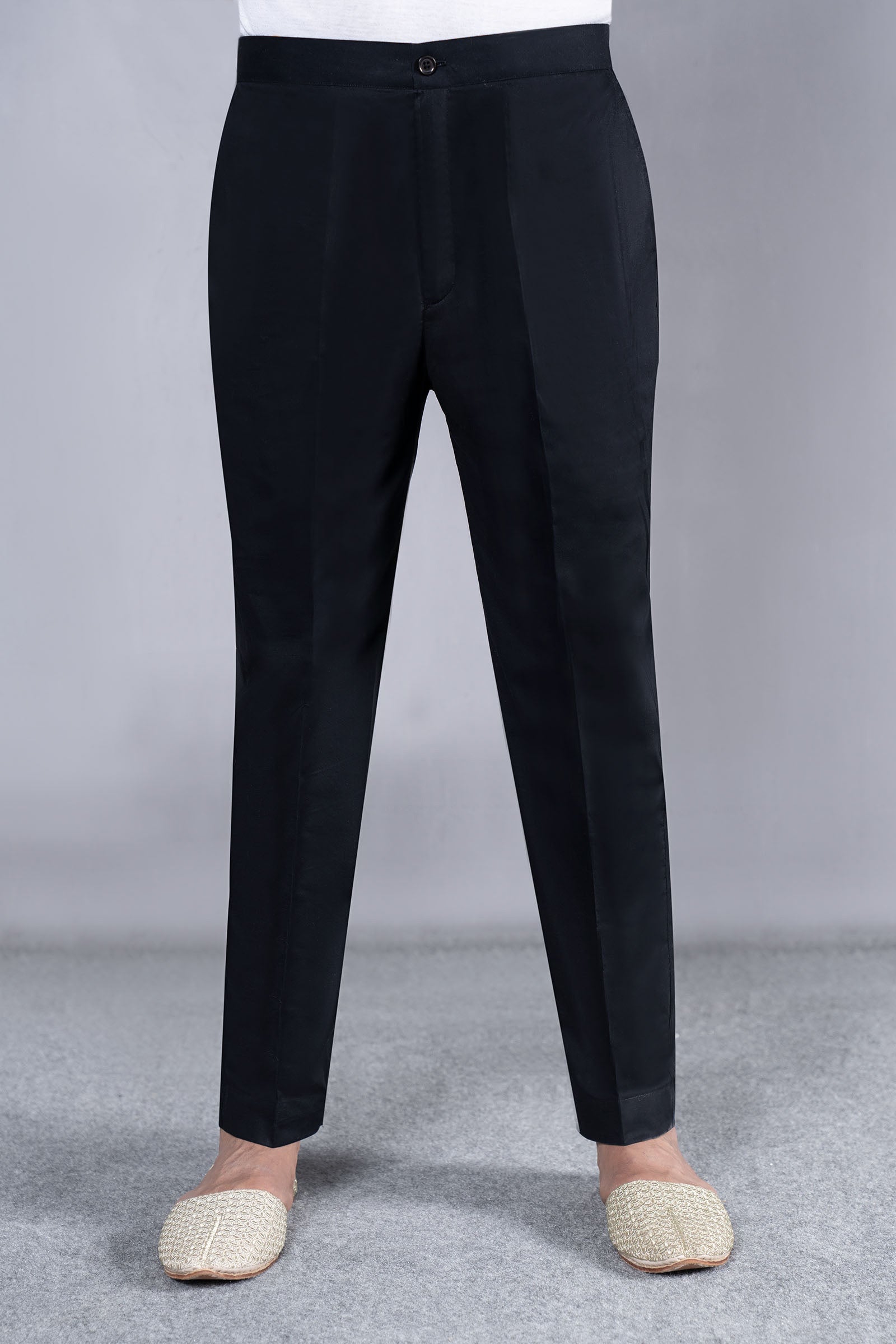 Men's Cotton Trouser | RW25-19-Black | Maria B