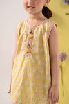Embroidered Dobby Lawn | EA26-02-Yellow-2-4 | Maria B