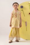 Embroidered Dobby Lawn | EA26-02-Yellow-2-4 | Maria B