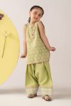 Embroidered Dobby Lawn | EA26-02-Green-4-6 | Maria B