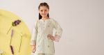 Embroidered Dobby Lawn | EA26-03-Lime Green-2-4 | Maria B