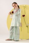 Embroidered Dobby Lawn | EA26-04-Aqua-2-4 | Maria B