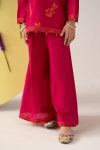 Embroidered Dobby Lawn | EA26-07-Dark Pink-2-4 | Maria B