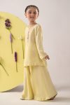 Embroidered Dobby Lawn | EA26-07-Yellow-2-4 | Maria B