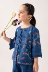 Embroidered Dobby Lawn | EA26-13-Blue-2-4 | Maria B