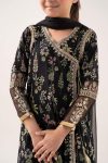 Printed Lawn | EF25-13R1-Black-2-4 | Maria B
