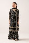 Printed Lawn | EF25-13R1-Black-2-4 | Maria B