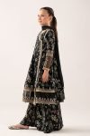 Printed Lawn | EF25-13R1-Black-2-4 | Maria B