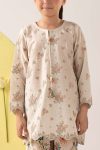 Embroidered Dobby Lawn | EF26-43-Off White-2-4 | Maria B