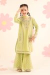 Embroidered Dobby Lawn | EF26-24-Green-2-4 | Maria B
