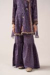 Embroidered Lawn | EF26-25-Purple-2-4 | Maria B