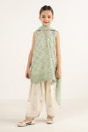 Embroidered Dobby Lawn | EF26-27-Ferozi-2-4 | Maria B