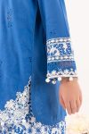 Embroidered Lawn | EF26-45-Blue-2-4 | Maria B