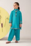 Embroidered Dobby Lawn | EF26-48-Blue-2-4 | Maria B