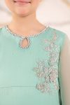 Embroidered Organza | EF26-08-Aqua-2-4 | Maria B