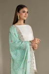 Crinkle Chiffon hand-embroidered | P-294 | Khuda Baksh